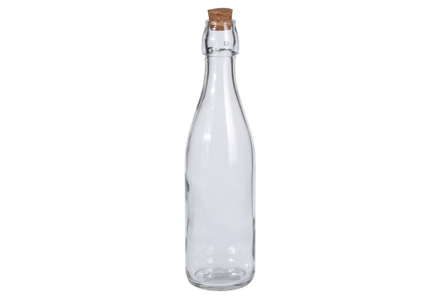 Neuetischkultur Vorratsglas Glasflasche 0,5 Liter mit Korkverschluss, Glas, (Stück, 1-tlg) von Neuetischkultur