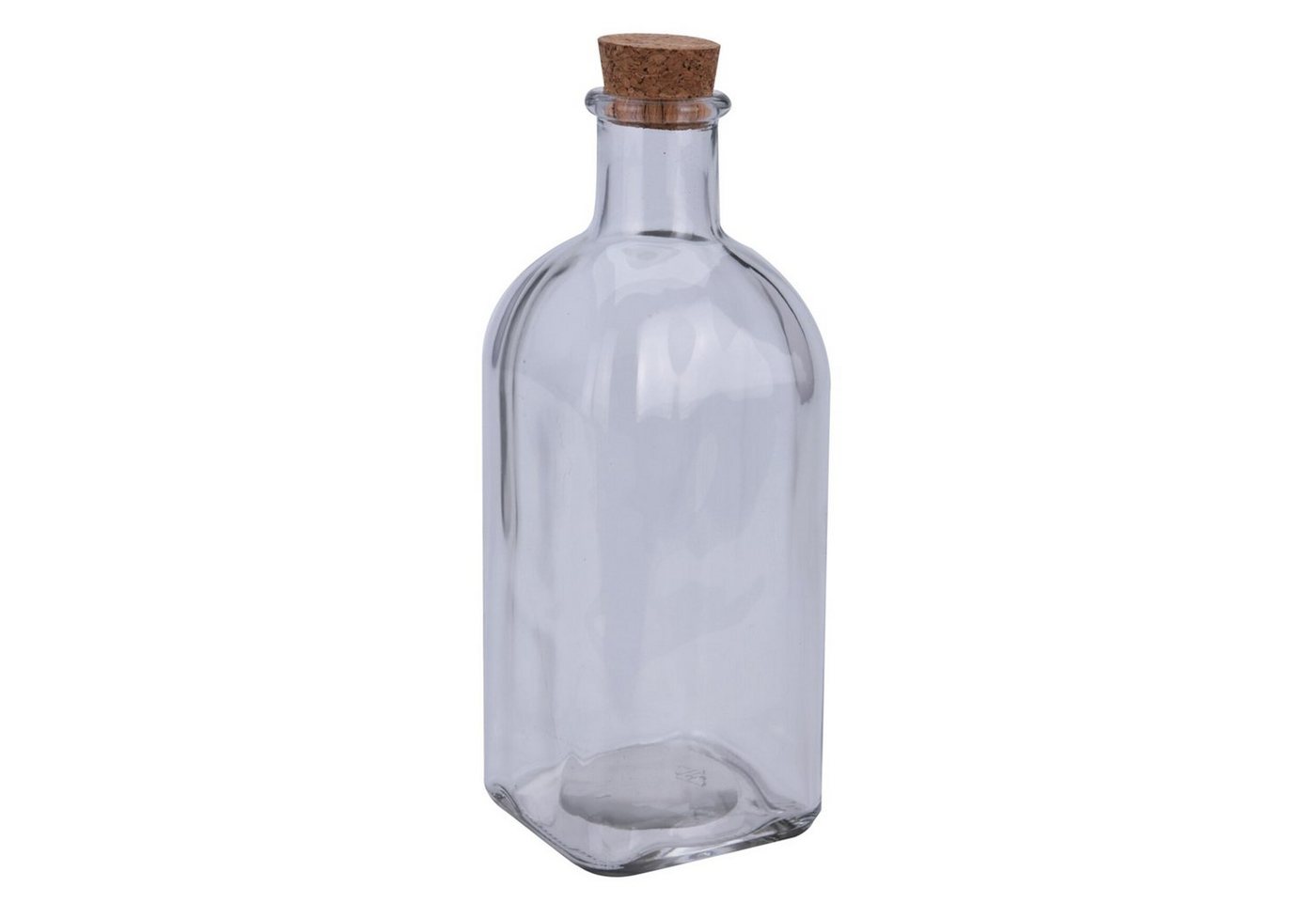 Neuetischkultur Vorratsglas Glasflasche mit Kork-Verschluss, Glas, (Stück, 1-tlg) von Neuetischkultur