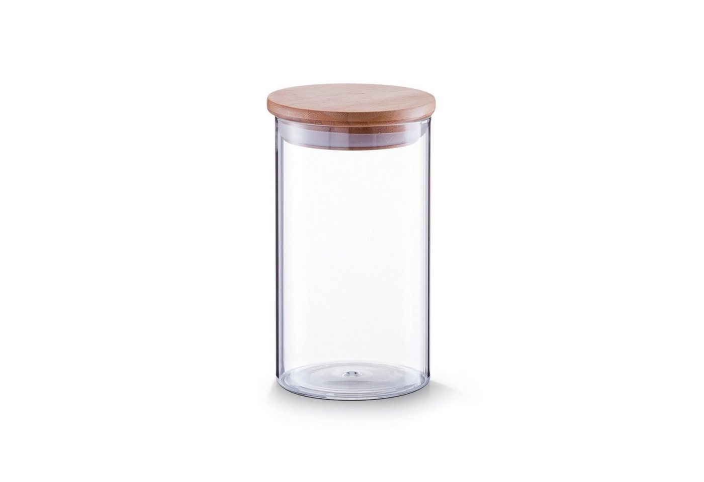 Neuetischkultur Vorratsglas Vorratsglas mit Deckel Bamboo 1000 ml, Glas, (Stück, 1-tlg., 1x Vorratsglas mit Deckel), Lebensmittelaufbewahrung von Neuetischkultur