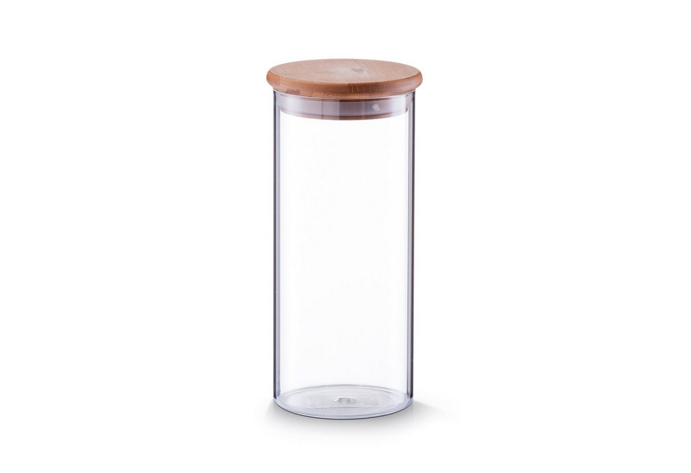 Neuetischkultur Vorratsglas Vorratsglas mit Deckel Bamboo 1400 ml, Glas, (Stück, 1-tlg., 1x Vorratsglas mit Deckel), für Trockenlebensmittel von Neuetischkultur