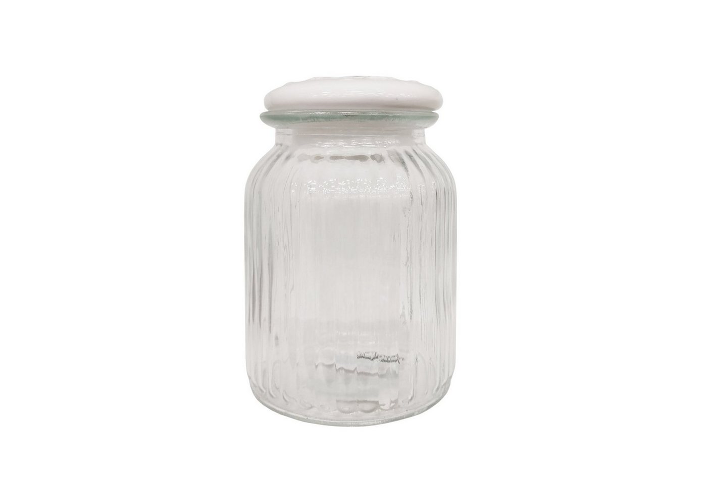 Neuetischkultur Vorratsdose Vorratsglas mit Deckel Bessie, Glas, Keramik, (Stück, 1-tlg., Dose), Lebensmitteldose von Neuetischkultur