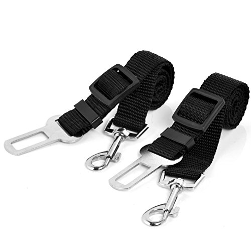 Neuftech 2X Hund Auto Sicherheitsgeschirre Adapter Hundegurt Autogurt einstellbar für Hund - schwarz Neuftech 2X Hund Auto Sicherheitsgeschirre Adapter Hundegurt Autogurt einstellbar für Hund - schwarz von Neuftech