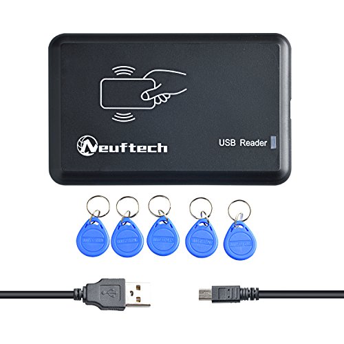 Neuftech USB RFID Reader ID Kartenlesegerät Kartenleser Kontaktlos Card Reader für EM4100 Neuftech USB RFID Reader ID Kartenlesegerät Kartenleser Kontaktlos Card Reader für EM4100 von Neuftech