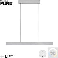 Neuhaus PURE by Paul Neuhaus PURE E-Motion LED Pendelleuchte mit e-LIFT und CCT Aluminium Neuhaus PURE by Paul Neuhaus PURE E-Motion LED Pendelleuchte mit e-LIFT und CCT Aluminium von Neuhaus PURE by Paul Neuhaus