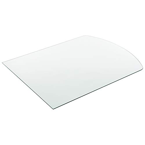 [neu.haus] Glasplatte 'Glasgow' 85x75cm Eckig Glasscheibe Tischplatte ESG Glas Kaminplatte Kaminglas DIY Tisch von [neu.haus]