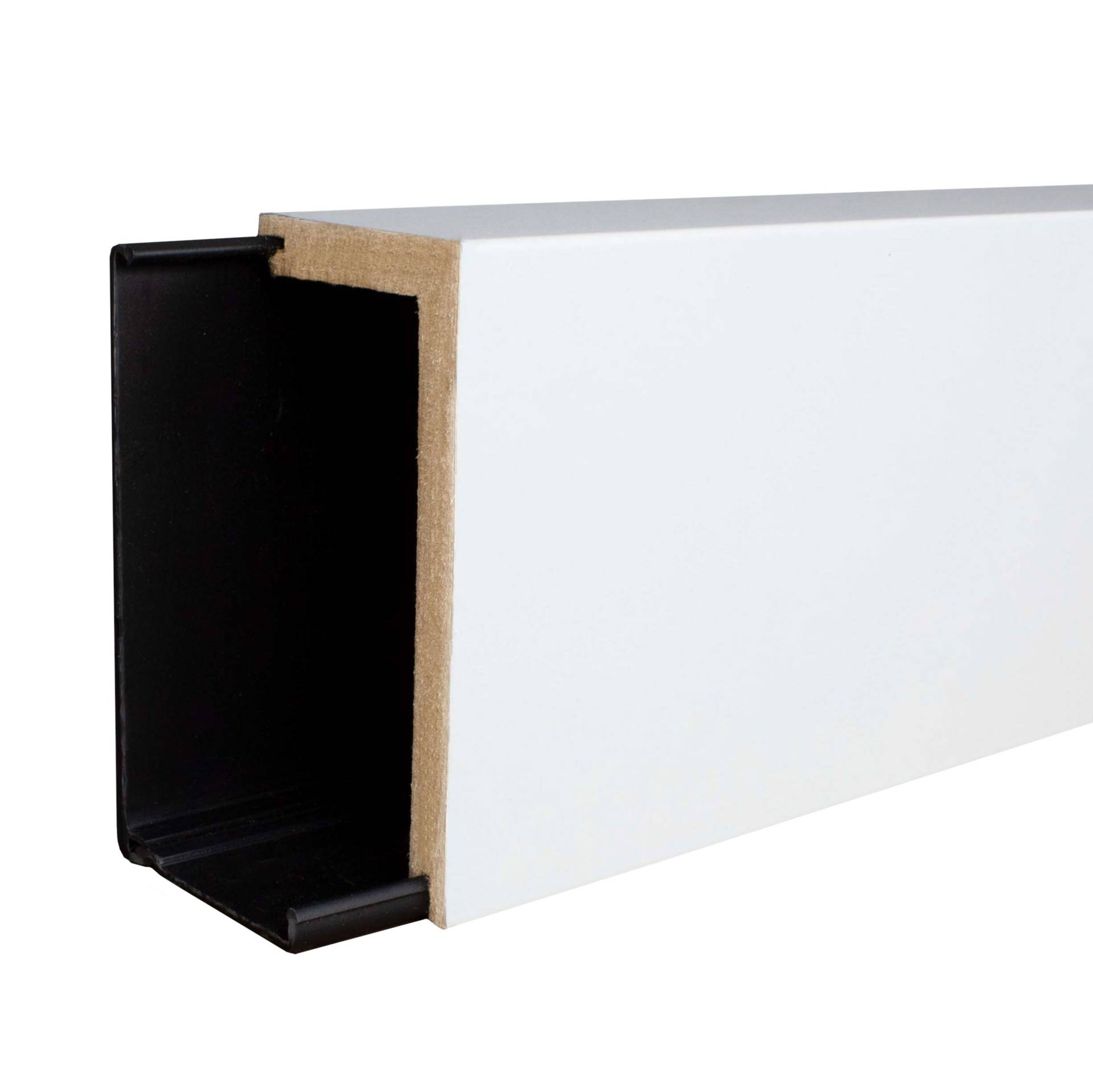 Neuhofer | Heizrohrabdeckleiste "Crotone" | FRA04 | MDF | 41 x 141 x 2400 mm | Weiß | Rohrabdeckung Neuhofer | Heizrohrabdeckleiste "Crotone" | FRA04 | MDF | 41 x 141 x 2400 mm | Weiß | Rohrabdeckung von Neuhofer