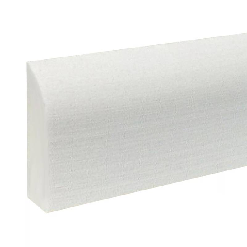 Neuhofer | Weichsockelleiste "Nettuno" | SK002 | Kunststoff | 10 x 69 x 2400 mm | Weiß | Fußleiste von Neuhofer