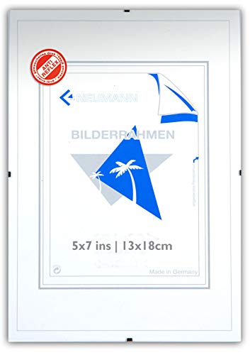 Bilderhalter rahmenlos, A 13 x 18 Clip-Rahmen, Bildträger mit Antireflexglas von Neumann Bilderrahmen