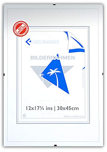 Bilderhalter rahmenlos, A 30 x 45 Clip-Rahmen, Bildträger mit Antireflexglas von Neumann Bilderrahmen