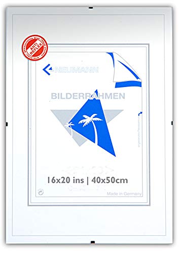 Bilderhalter rahmenlos, A 40 x 50 Clip-Rahmen, Bildträger mit Antireflexglas von Neumann Bilderrahmen
