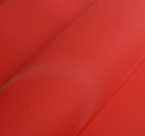 Markisenstoff Plane Zeltstoff Sonnensegel Persenningstoff Wasserabweisend (Rot) | Grundpreis pro qm: € 5,93 von Neumann Handelsvertrieb