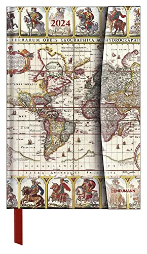 Antique Maps 2024 - Diary - Buchkalender - Taschenkalender - 10x15: Magneto Diary von teNeues