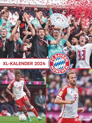 N NEUMANN VERLAGE FC Bayern München Wandkalender 2024, im Format 48 x 64 cm, Wochenkalender, Fussballkalender im Posterformat N NEUMANN VERLAGE FC Bayern München Wandkalender 2024, im Format 48 x 64 cm, Wochenkalender, Fussballkalender im Posterformat von N NEUMANNVERLAGE