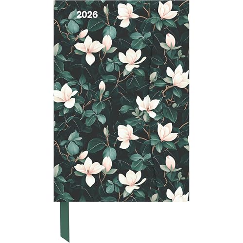 Dark Flowers 2026 - Diary - Buchkalender - Taschenkalender - 10x15: Magneto Diary von N NEUMANNVERLAGE
