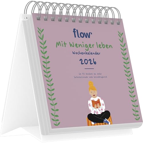 Der Slow Down Kalender - 53 Denkanstöße für ein Leben voller Leichtigkeit: 53 Denkanstöße für mehr Ruhe und Leichtigkeit im Leben von Alpha Edition