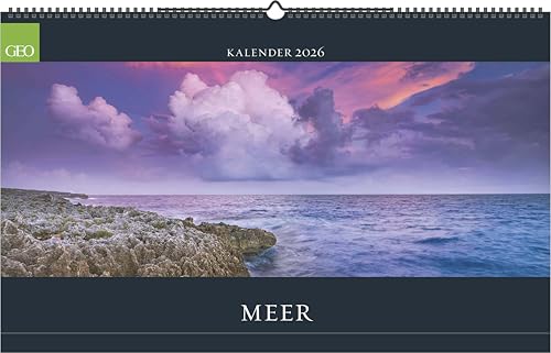 GEO Meer 2026 - Wand-Kalender - Reise-Kalender - Poster-Kalender - 58x36 von N NEUMANNVERLAGE