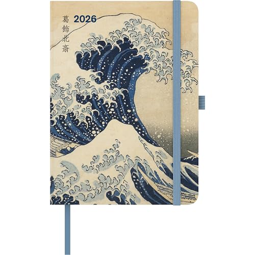 Hokusai 2026 - Buchkalender - Taschenkalender - Kunstkalender - 16x22: ArtDiary von N NEUMANNVERLAGE