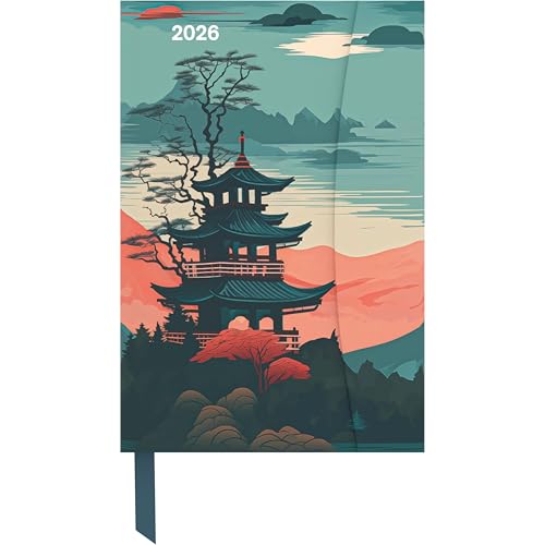Japanese Papers 2026 - Diary - Buchkalender - Taschenkalender - 10x15: Magneto Diary von N NEUMANNVERLAGE