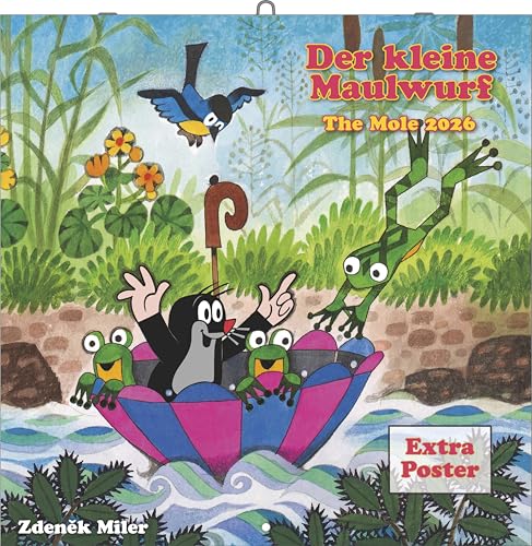 N NEUMANNVERLAGE - Der kleine Maulwurf 2026 Broschürenkalender, 30x30cm, Kinderkalender mit liebevoll gestalteten Illustrationen, extra Poster, ... und viel Platz für Notizen: The Mole N NEUMANNVERLAGE - Der kleine Maulwurf 2026 Broschürenkalender, 30x30cm, Kinderkalender mit liebevoll gestalteten Illustrationen, extra Poster, ... und viel Platz für Notizen: The Mole von N NEUMANNVERLAGE