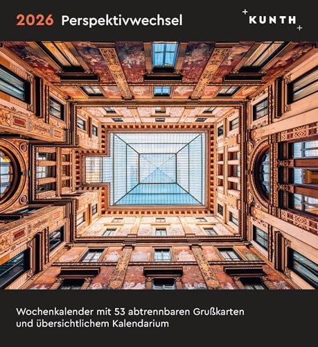Perspektivwechsel - KUNTH Postkartenkalender 2026: Hochwertiger Tischkalender mit 53 traumhaften Postkarten (auch zum Aufhängen) (KUNTH Postkartenkalender 52 Wochen) von KUNTH