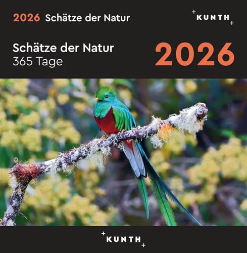 Schätze der Natur - KUNTH 365-Tage-Abreißkalender 2026: Tägliche Inspiration in Bild und Text. Kalender zum Aufhängen oder Aufstellen. (KUNTH Abreißkalender 365 Tage) von KUNTH