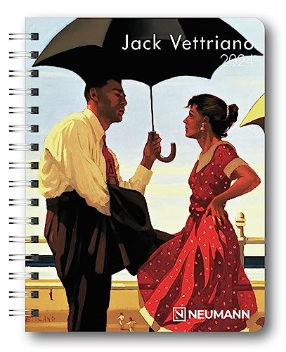 Jack Vettriano 2024 - Diary - Buchkalender - Taschenkalender - Kunstkalender - 16,5x21,6: Diary von N NEUMANNVERLAGE