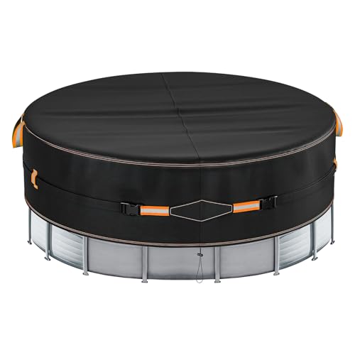 Neuradical Die Runde wasserdichte 420D-Schwimmbadabdeckung für oberirdische Pools, ideal für UV-Beständigkeit, Wetterfestigkeit und Staubdichtigkeit-366cm Neuradical Die Runde wasserdichte 420D-Schwimmbadabdeckung für oberirdische Pools, ideal für UV-Beständigkeit, Wetterfestigkeit und Staubdichtigkeit-366cm von Neuradical