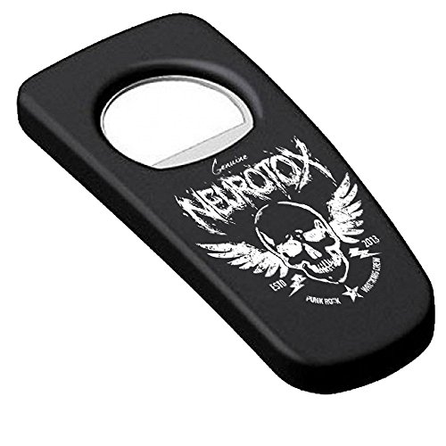 Neurotox - "Logo-Skull Flaschenöffner, Farbe: Schwarz von Neurotox