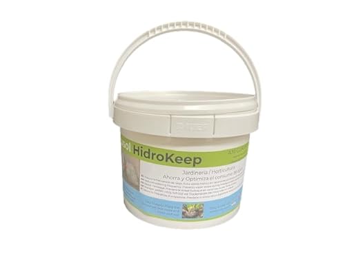Neusol HidroKeep Wasserspeicher für Pflanzen und Gärten, reduziert Bewässerung und Wasserstress in Zeiten von Hitze und Trockenheit, Eimer mit 500 g Neusol HidroKeep Wasserspeicher für Pflanzen und Gärten, reduziert Bewässerung und Wasserstress in Zeiten von Hitze und Trockenheit, Eimer mit 500 g von Neusol