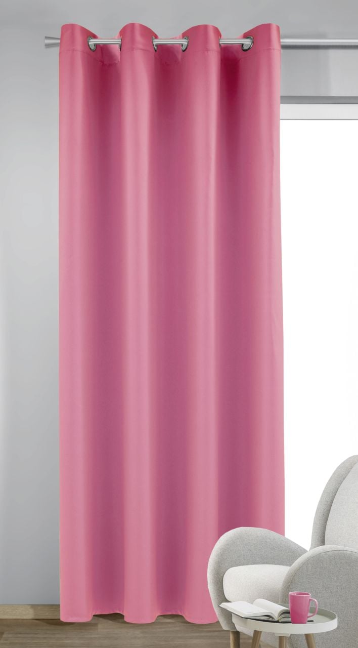 Neusser Collection Ösenschal Blackout Mia fuchsia, 140 x 245 cm von Neusser Collection