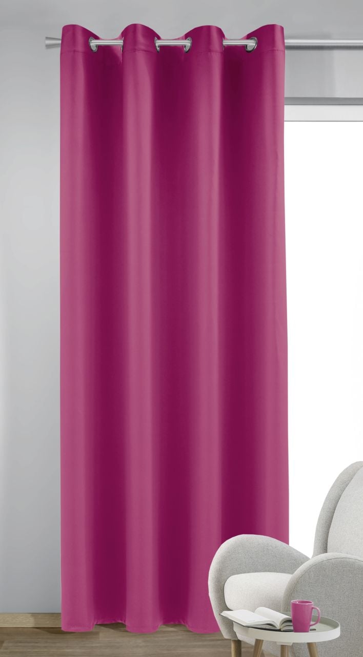 Neusser Collection Ösenschal Blackout Mia magenta, 140 x 245 cm von Neusser Collection