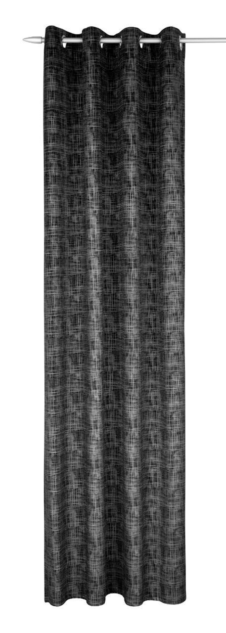 Neusser Collection Ösenschal Ria schwarz-silber, 135 x 245 cm von Neusser Collection