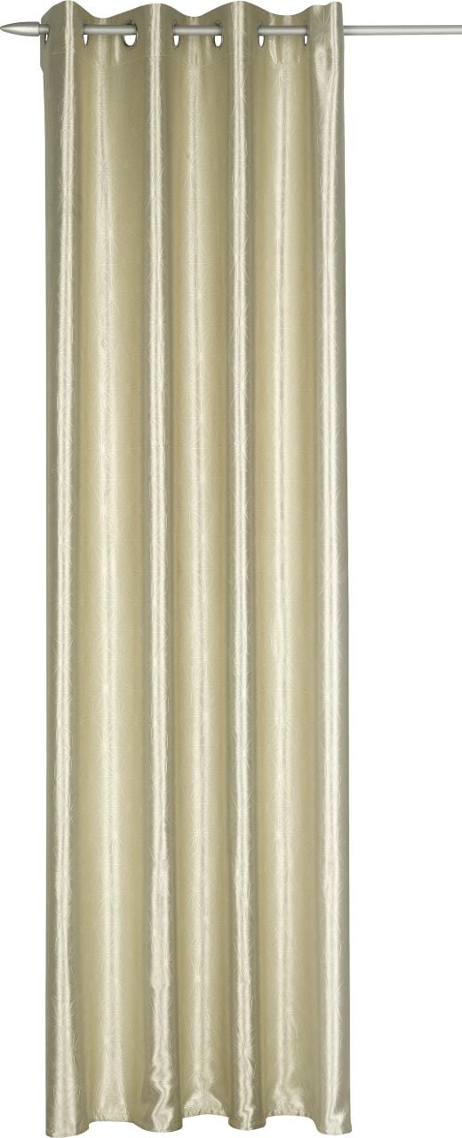 Neusser Collection Ösenschal Sterne gold-beige, 135 x 245 cm von Neusser Collection
