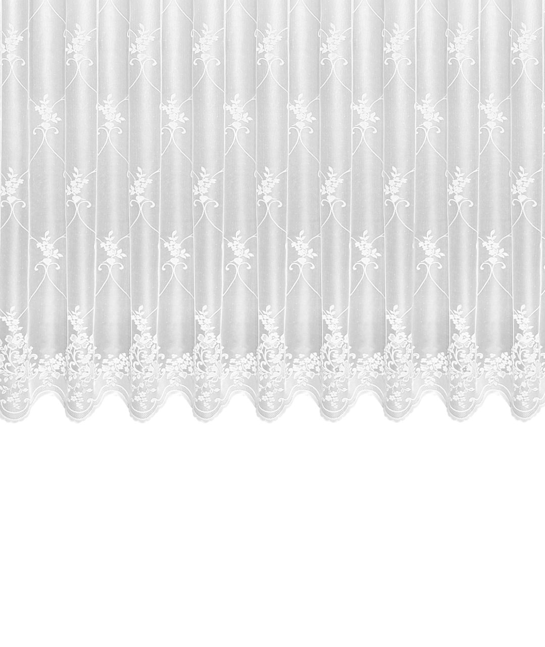 Neusser Collection Schal mit Gadrinenband Berit weiß, 125 x 300 cm von Neusser Collection
