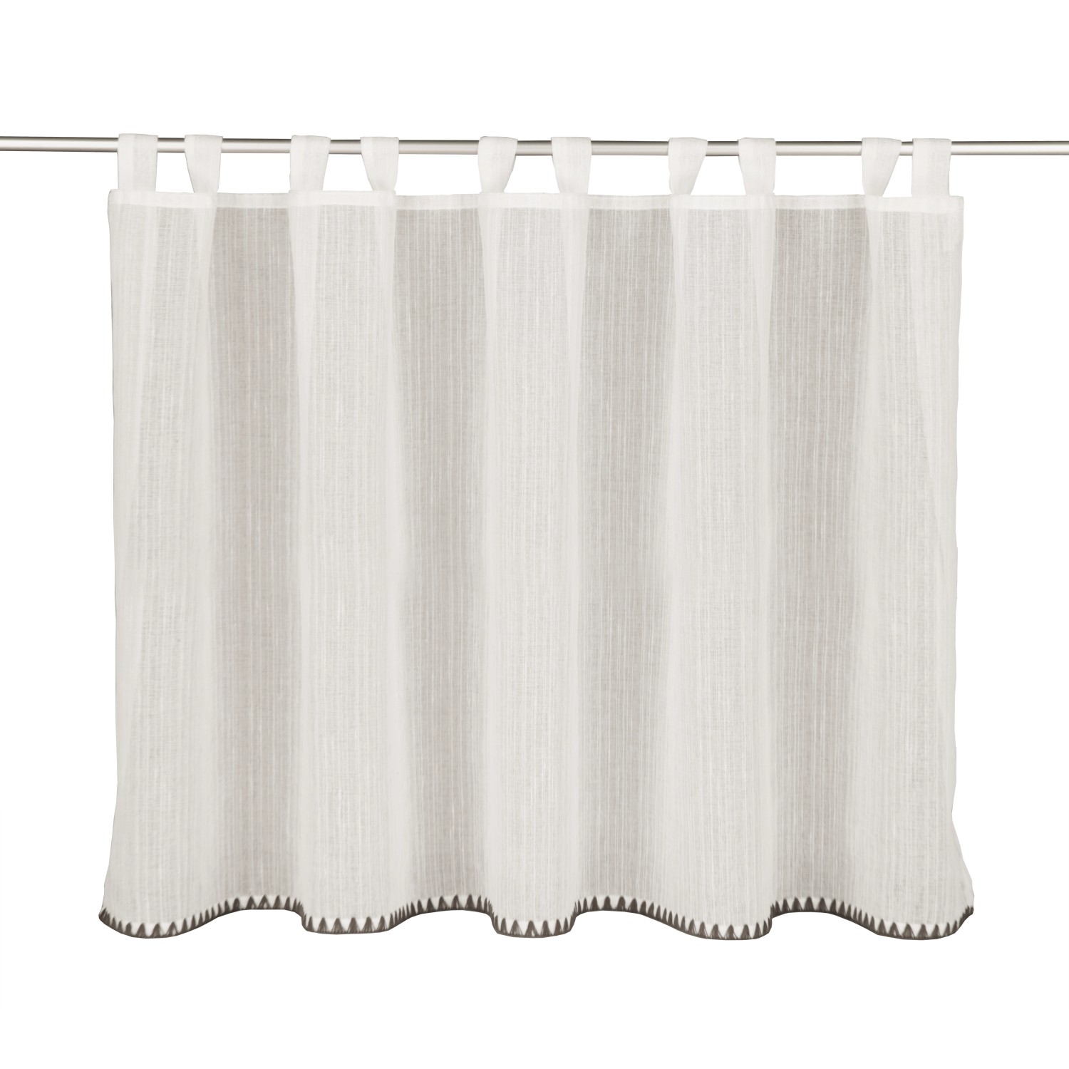 Neusser Collection Schlaufenpanneau Fernanda 75 cm x 140 cm Weiß-Anthrazit Neusser Collection Schlaufenpanneau Fernanda 75 cm x 140 cm Weiß-Anthrazit von Sehlbach