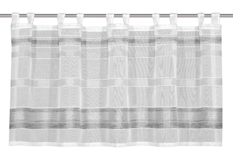 Neusser Collection Schlaufenpanneau Franziska anthrazit, 50 x 140 cm von Neusser Collection