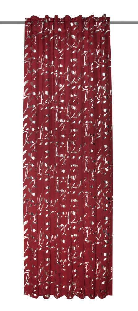 Neusser Collection Schlaufenschal verdeckte Schlaufen rot 135x245 cm von Neusser Collection