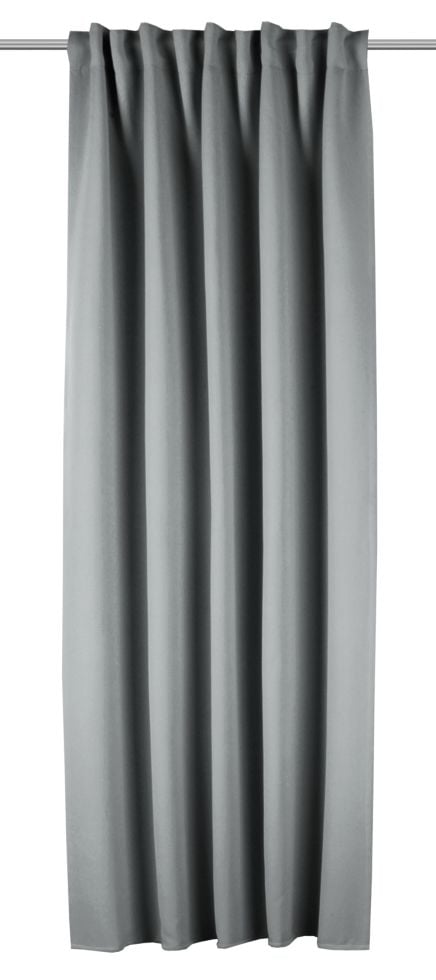 Neusser Collection Verdunklungsschal mit Gardinenband anthrazit 135x245 cm von Neusser Collection