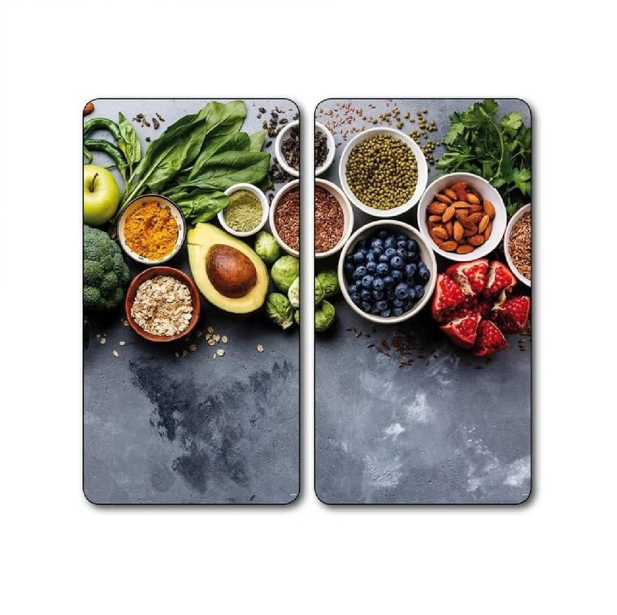 Neustanlo Schneide- und Abdeckplatte 2er Pack Multi-Glasschneideplatte Edition 4 AVOCADO Style, Sicherheitsglas Neustanlo Schneide- und Abdeckplatte 2er Pack Multi-Glasschneideplatte Edition 4 AVOCADO Style, Sicherheitsglas von Neustanlo