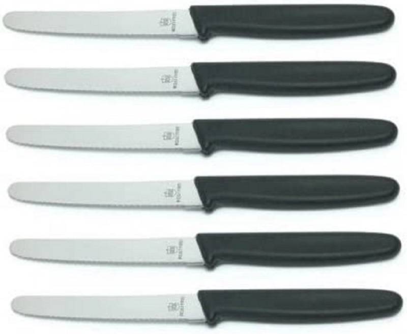 Neustanlo Tafelmesser 6 Stück Tischmesser Menümesser Tischmesser Buttermesser Brötchenmesser von Neustanlo
