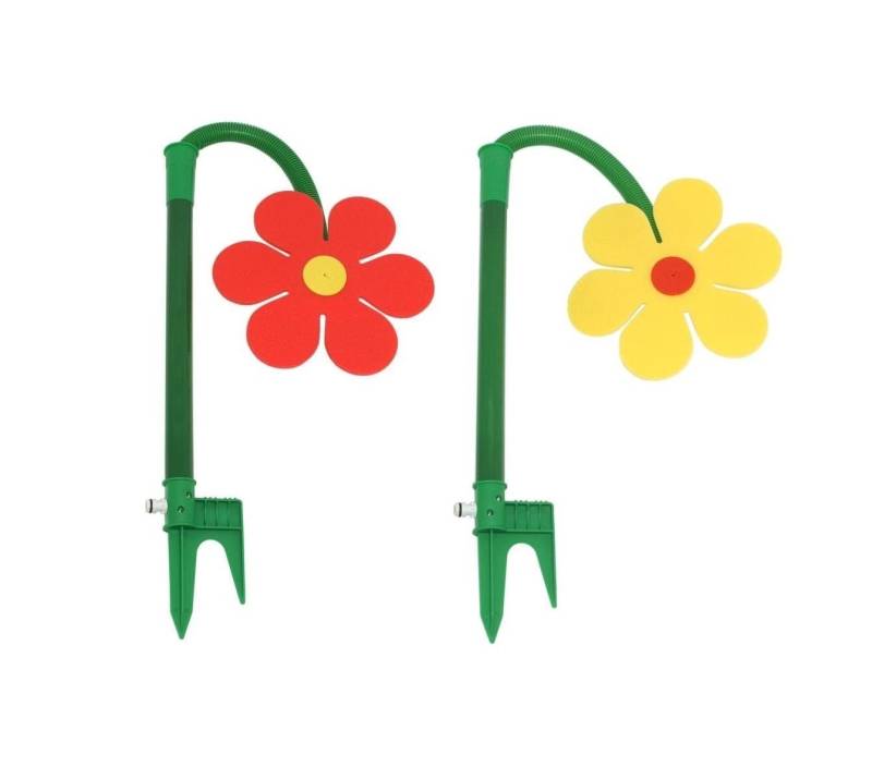 Neustanlo Wasserspiel 2 Stück Tanzende Blume Rasensprinkler farblich sortiert von Neustanlo