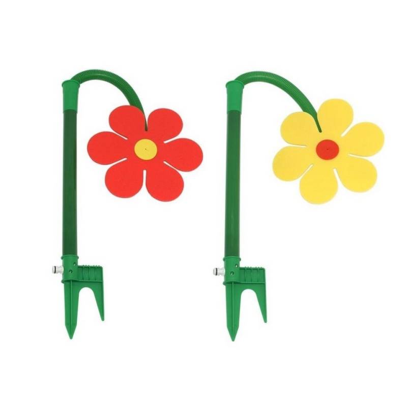Neustanlo Wasserspiel Tanzende Blume Rasensprinkler Bewässerung Sprenger beweglich (4er Set) von Neustanlo