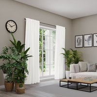 Neutex for you Vorhang "BELMONDO" Multifunktionsband 1 Stk. tlg. Uni mit samtiger Oberfläche, nach Maß von Neutex For You!