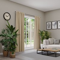 Neutex for you Vorhang "BELMONDO" Multifunktionsband 1 Stk. tlg. Uni mit samtiger Oberfläche, nach Maß von Neutex For You!