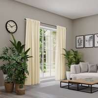 Neutex for you Vorhang "BELMONDO" Multifunktionsband 1 Stk. tlg. Uni mit samtiger Oberfläche, nach Maß von Neutex For You!