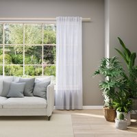 Neutex for you Vorhang nach Maß "EVA", (1 St.), Uni-Voile mit elegantem Glanz von Neutex For You!