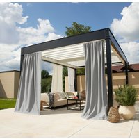 Neutex for you Vorhang nach Maß "Outdoorvorhang SOLERO" Stangendurchzug 1 Stk. tlg. Uni Outdoorvorhang mit leichter Struktur von Neutex For You!