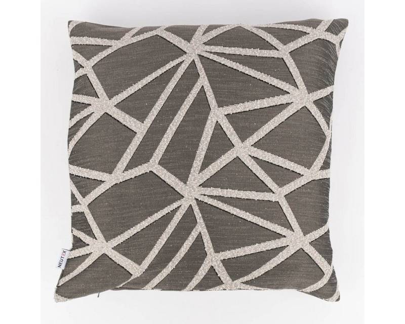 Neutex for you! Dekokissen Kissenhülle NET-ECO grafisches Jacquard-Muster versch. Farben 48x48cm von Neutex for you!