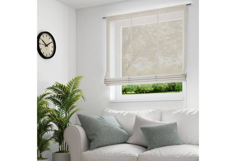 Neutex for you! Raffrollo ALLURE, mit Klettschiene, freihängend, dezent natürliche Optik Neutex for you! Raffrollo ALLURE, mit Klettschiene, freihängend, dezent natürliche Optik von Neutex for you!