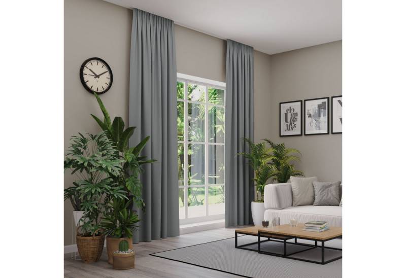 Neutex for you! Verdunkelungsvorhang INSULA (1 St), Multifunktionsband, abdunkelnd, Uni-Dimout für starke Verdunklung, nach Maß von Neutex for you!